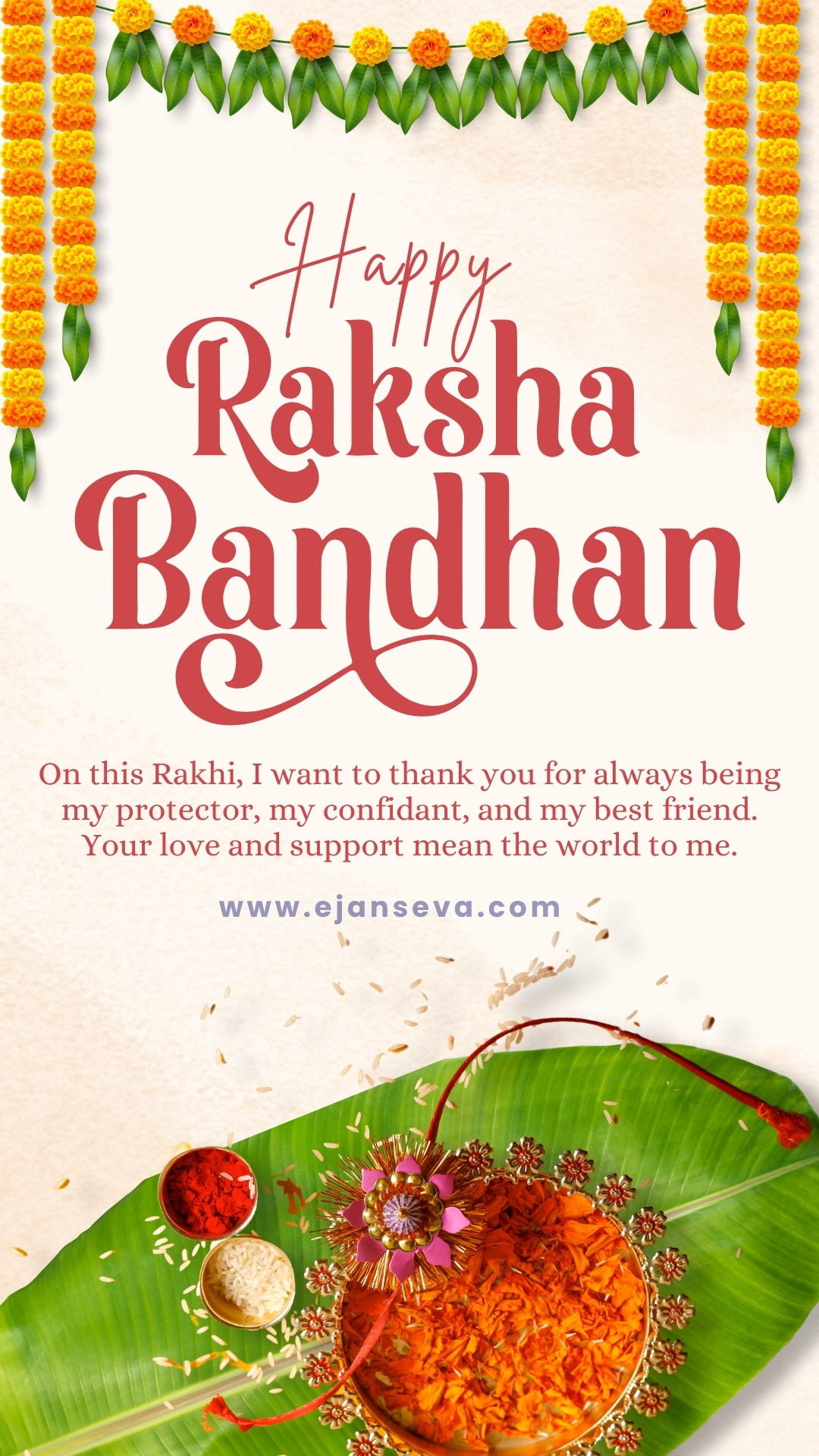 Raksha Bandhan Banner